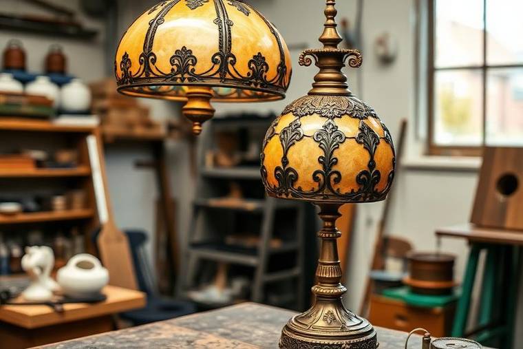 Antique Lamp Restoration in Peoria, Arizona